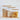 Large Rectangular Acrylic Kitchen Canister with Bamboo Lid.