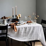 Tepes Matte Black Pillar Candle Holder 10".