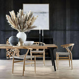 Ophelia Matte Black Round Vase 10".