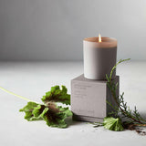 Monochrome No. 5 Rain 1-Wick Scented Candle - Cypress, Geranium and Musk.