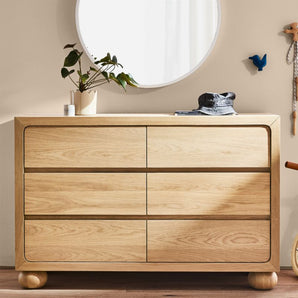 Emery Natural Wide Dresser.