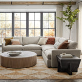 Lounge 3-Piece L-Shaped Sectional Sofa.