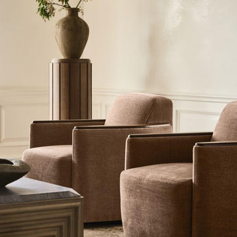 Dunbar Swivel Chair.