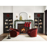 Emmy Black Wall Mirror.