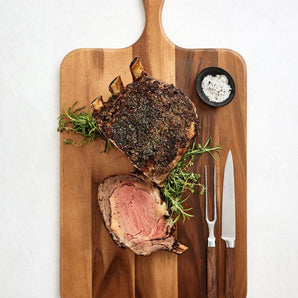 Tondo Acacia Rectangle Serving Board.