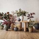 "Ophelia Black 6.5"" Small Vase".