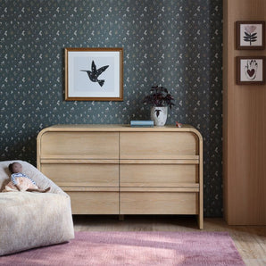 Mira Wide Dresser Nat Oak.