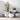 Sphere Small White Indoor/Outdoor Planter.