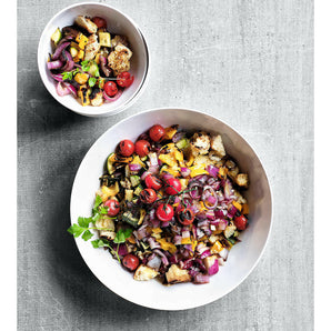 Marin Melamine Serving Bowl White