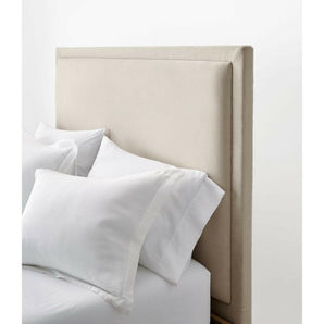 Favorite Washed Organic Cotton White Full Bed Sheet Set.