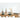 Dipped Moss Taper Candles, Set of 2.