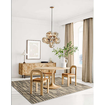 Treviso Natural Leather Dining Side Chair.