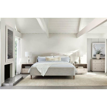 Brushed Organic Cotton Arctic Ivory King Bed Blanket.
