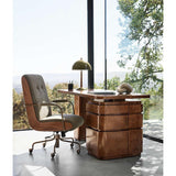 Clem Light Green Metal Table Lamp.