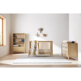 Bodie Natural Oak Wood Convertible Baby.