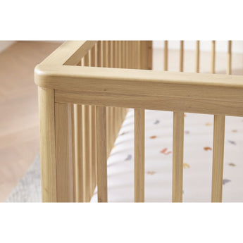 Bodie Natural Oak Wood Convertible Baby.