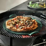 Emile Henry Dark Green Glazed Pizza Stone.