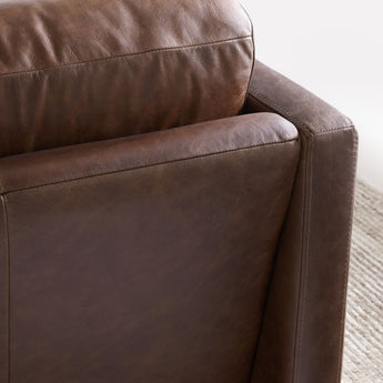 "Cannes Sofa 88"" Leather".