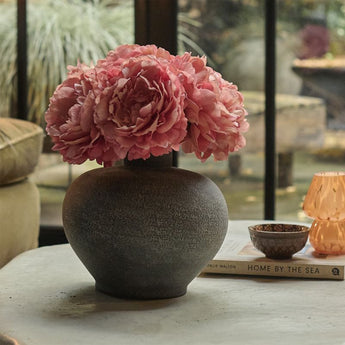 "Ophelia Black 6.5"" Small Vase".