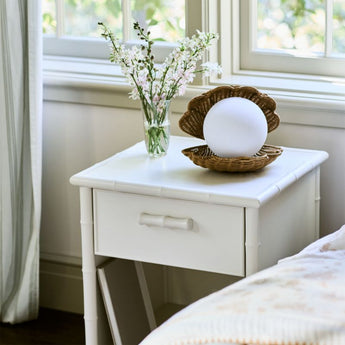 JA Iris Clam Shell Table Lamp.