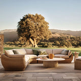 "Ipanema 164"" Wicker 2-Piece Outdoor So.