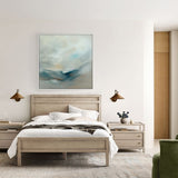 Keane Weathered Natural Solid Wood King.