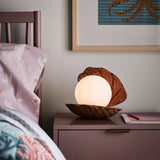 JA Iris Clam Shell Table Lamp.