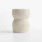 Curvy Ribbed SM Vase Cym Warkov.