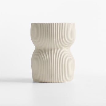 Curvy Ribbed SM Vase Cym Warkov.