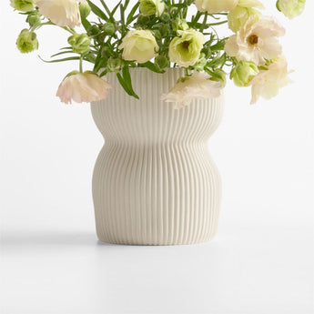 Curvy Ribbed SM Vase Cym Warkov.