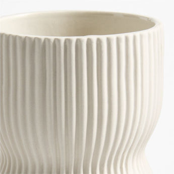 Curvy Ribbed MD Vase Cym Warkov.