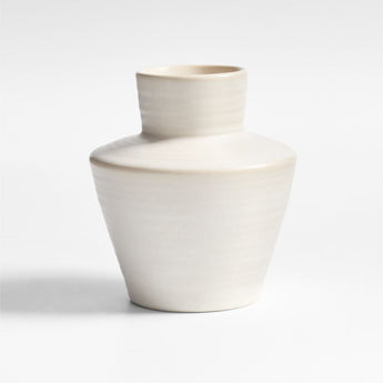 "Cadeau Small 5"" White Vase".