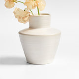 "Cadeau Small 5"" White Vase".