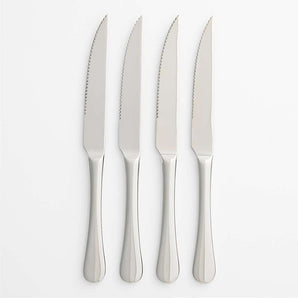 Cuchillos para carne Caesna Mirror, juego de 4
