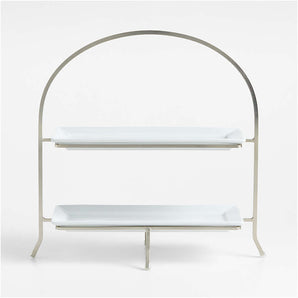 Cambridge 2-Tier Server with Plates