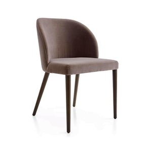 Camille Taupe Italian Dining Chair.