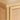 Campagna Rattan and Natural Oak Wood Nightstand with Drawers.