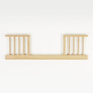 Baby Canyon Natural Spindle Wood Toddler Bed Rail by Leanne Ford