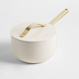 Caraway Saucepan Cream Gold.