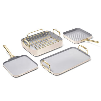 Caraway Sqrewre St/5 Crm&Gold.