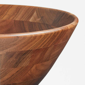 Carson 17.5" Acacia Wood Salad Serving Bowl.