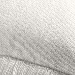 Casual Textured Fringe 23x23 Arctic Ivor.