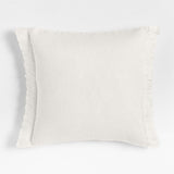 Casual Textured Fringe 23x23 Arctic Ivor.