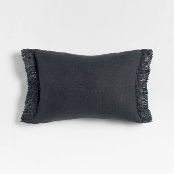 Casual Textured Fringe 24x16 Deep Indigo.