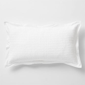 Org Celeste King Sham White.