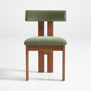 Ceremonie  Mohair Dining Chair by Athena Calderone