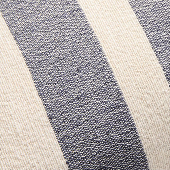 Charlie Colorblock 22"x15" Deep Indigo T.
