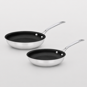 Cuisinart 9-Inch & 11-Inch Skillet Set – Stainless Steel