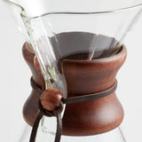 Chemex 6C Coffee Maker W/Walnut.