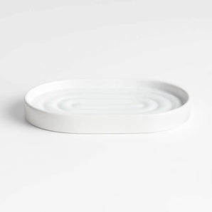 Chet Ceramic Soap Dish/Sponge Holder